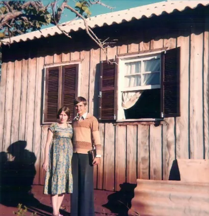 Fridolin e Eva em 1978